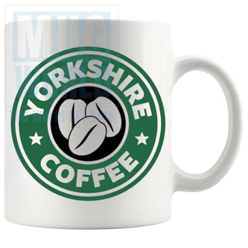 Yorkshire Coffee Mug Novelty Funny Coffee Mug Secret Santa Birthday Christmas Colleague Gifts
