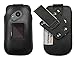 Wireless ProTech Case with Clip Compatible with Sonim XP3 Phone Model XP3800, Form Fitted Leather Case, Heavy Duty D-Ring Rotating Belt Clip, Built-in Screen & Keypad Protection