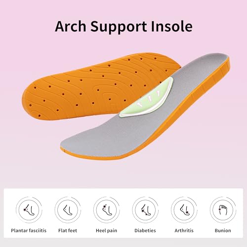 Image of MEHOTO Womens Wide Toe Box Shoes Walking Sneakers with Arch Support Slip On Fashion Tennis Shoes for Swelling Bunion Plantar Fasciitis BlackGrey US 7