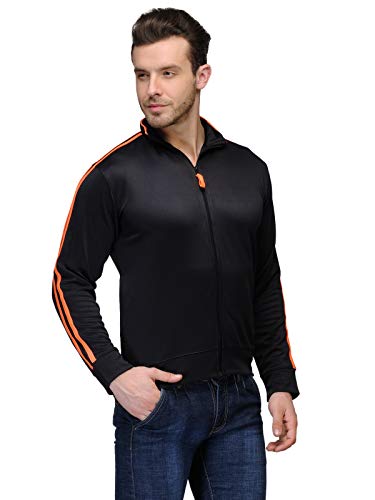 Image of Scott International Men's Polyester Standard Dryfit Jacket Wrinkle Free (Stripes)