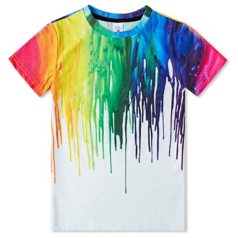 Belovecol 3D Printed Summer T-Shirt for Kids Cover