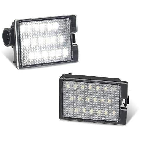 RUXIFEY LED License Plate Light Tag Lights Compatible with Dodge Durango 2014-2020 Pickup Truck, 6000K White, Pack of 2 Cover