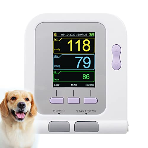 CONTEC 08A-VET Digitales tierärztliches Blutdruckmessgerät NIBP Manschette, Hund/Katze/Haustiere (3 Manschetten (Kinder, Kinder, Neonotal)) Cover