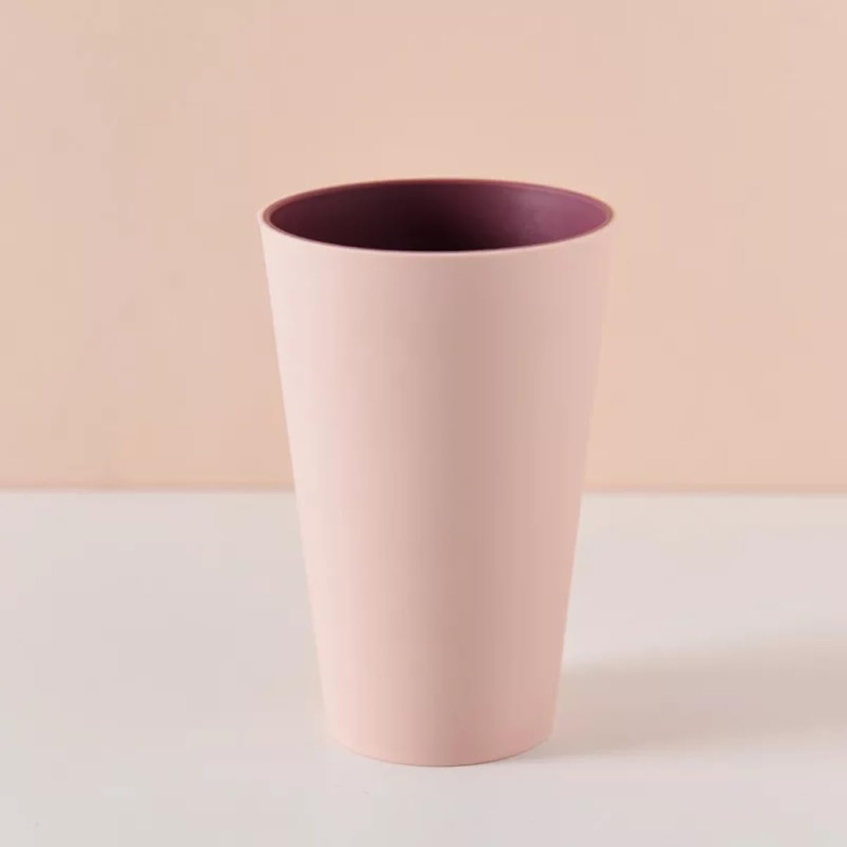 MAGICLULU 2pcs Simple Toothbrush Cup Family Toothbrush Tumbler Portable Washing Cup for Bathroom Kitchen