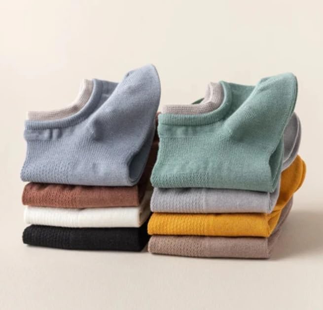 Image of PRASTHAN Sports Unisex Nylon Cotton Ankle Length Socks Made With Breathable Anti Odour & Moisture Absorbent Combed Cotton with a Extra Durable.