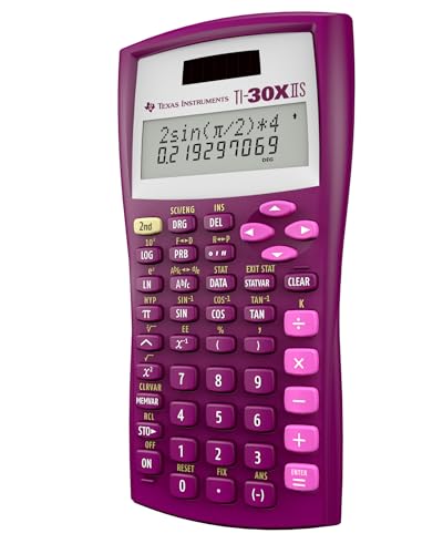 Texas Instruments TI-30XIIS Scientific Calculator, Raspberry Small - image 7
