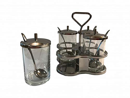 Thai Kitchen Seasoning Storage Set Stainless Steel Herb Spicy Container #TOP1