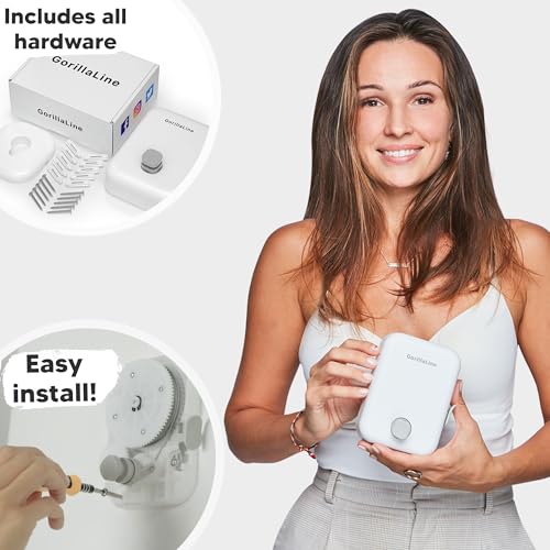 Gorillaline GLINE2 Retractable Clothesline Indoor Outdoor Clothes Line thumb #3