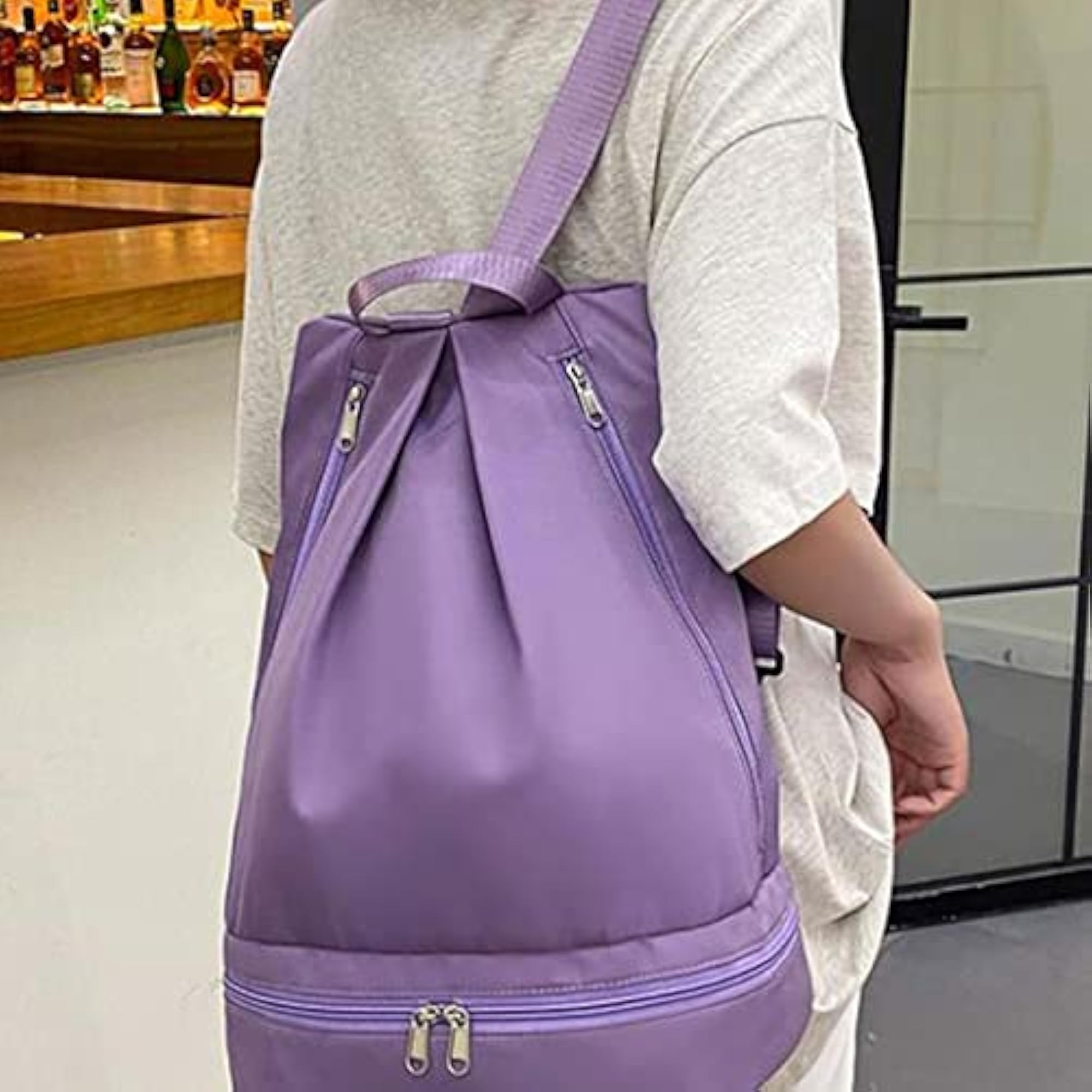 Ladies Sports Swimming Gym Bag Backpack