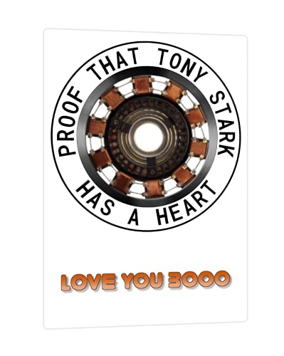 Image of LADY HAWK Iron Man Arc Reactor Poster Miniature Picture with magnetic backing. A Memorable Gift for all his fans. Directly sticks to any Metal Surface. Size 10x7cms Ironman Poster Mini Series (AV12)