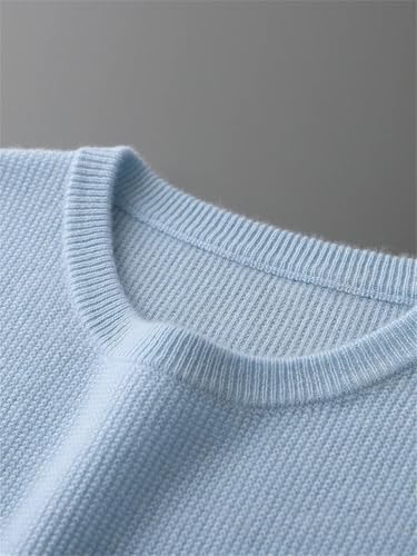 Men Sleeveless Sweater Vest Lightweight Crew Neck Pullover Vest Merino Wool Waistcoat3