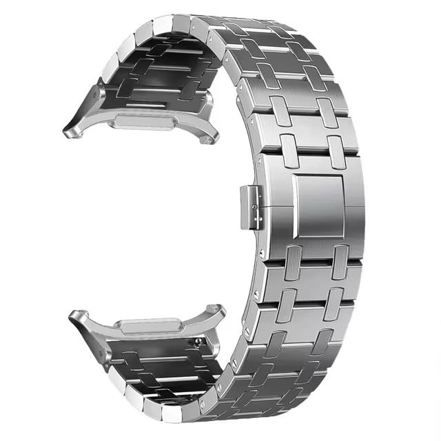 Bracelet acier Samsung Watch 7 Ultra 47mm anti-usure sans perforation