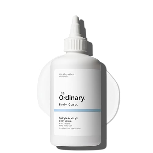 The Ordinary Suero corporal de ácido salicílico al 0.5%, tratamiento exfoliante para piel propensa al acné, 8.1 onzas líquidas