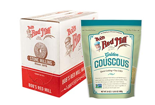 Image of Bob's Red Mill Golden Couscous, 24oz (Pack of 4) - Non GMO, Vegan, Moroccan-Style,Kosher