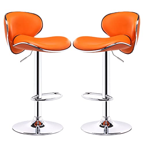 Tabourets de bar pivotants confortables pour optimiser l'espace repas - 2