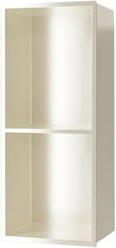 Stainless Steel Shower Nich, Recessed Shelf for Shampoo/Toiletry Pantry Decor, Wall Storage Stand for Bathroom Living Room Bedroom Color White, Size 70x28x12.5cm/2.29x0.91x0.41ft