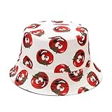 QAZWZG Sombrero de Pescador con Varios Patrones Vegetales, Sombrero, for el Sol, Fedora, for Hombre para Hombre(Mix Color M,XS)