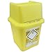 Produktbild Sharpsafe Behälter für medizinische Abfälle, gelb, 4 l, für Spritzen, Nadeln, klinische Abfälle, gekennzeichnet, Abfallsammler für scharfe und spitze Gegenstände, Mülleimer