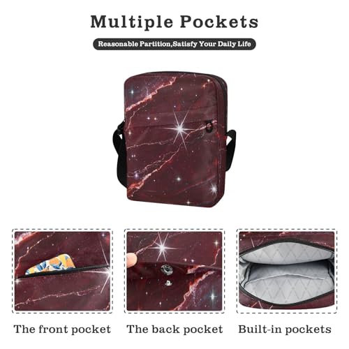 Fake Glitter Marble Grain Red messenger bag for women crossbody green crossbody bags for women Womens Cross Body Purse Bags Adjustable Strap for business work2