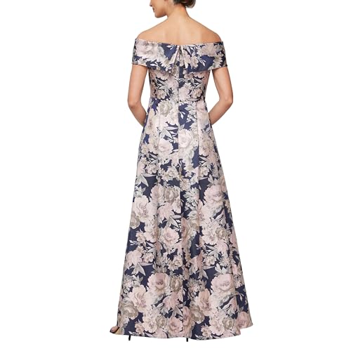 Evenings Women's Formal Long Ballgown Mother of The Bride Dress with Pockets