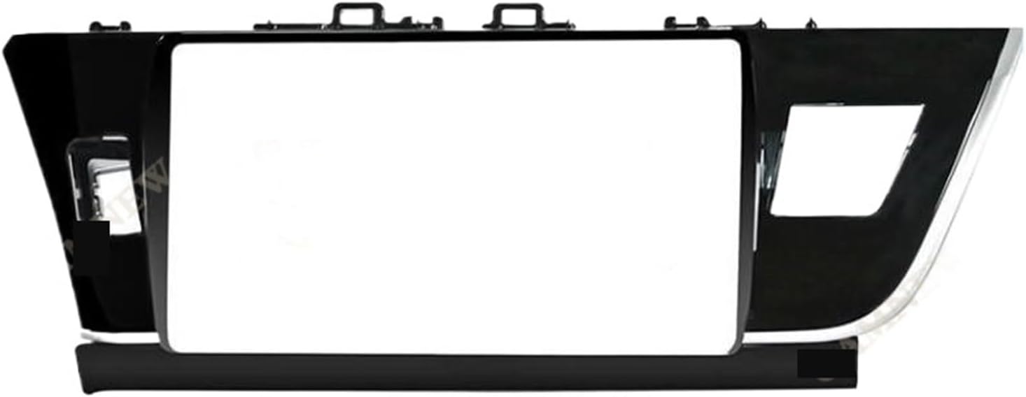 Car Radio Fascia 10 Inch Car Frame Fascia Adapter Fit for Toyota Fit for Corolla 2014-2016 Radio Fitting Panel Kit (Color : Only LHD Frame), HONGF GXWRO1 SHOP MALL