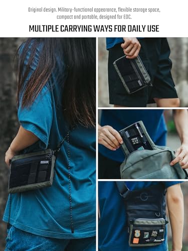 Bolsa EDC Ligera para evitar desorden en bolsillos con nylon resistente 4