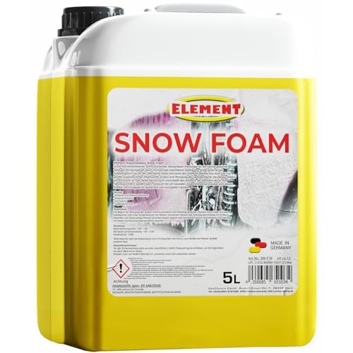 Elemen Snow Foam 5L Autoshampoo Reinigungsschaum Auto Shampoo Konzentrat Autopflege