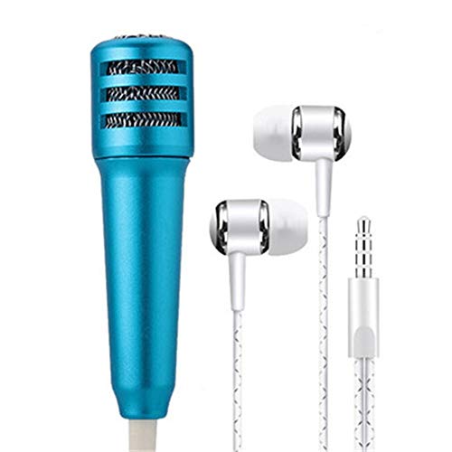 Microphone filaire universel type B avec écouteurs intra-auriculaires