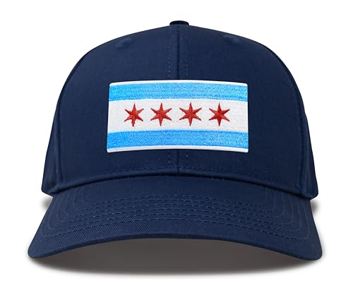 Image of International Tie City Hat for Men and Women, Adjustable Snapback Trucker Baseball Cap with Embroidered Patch