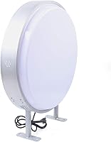 Vista 4 de 20'' LED Double Sided Outdoor Advertising Projecting Light Box, Waterproof Round Light Advertising Board Billboard for Printed Illuminated Sign