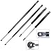 SCITOO 4422 Lift Supports Fit for Chevrolet Camaro 1982-1983 1985-1992,for Pontiac Firebird 1982-1992 Front Rear Left & Right Hatch+Hood Shock Struts 4pcs