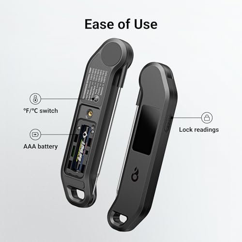 ThermoMaven F1 Stealth Digital Meat Thermometer (Black) - image 9