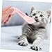 Hemoton 1set Pet Cat Food Can Opener Spoon Pink Multi-Functional Pet Food Can Lids Spoon for Convenient Feeding Keeps Fresh Reduces Waste