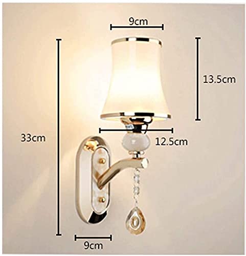 Lámpara de pared LED de tres colores para dormitorio y pasillo con luz cálida 2