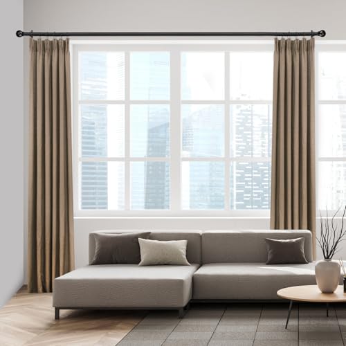 Amzseven CURTAIN RODS For Windows 16 To 76 Inches, Curtain Rod Max Adjustable Length Of 88 In thumb #6