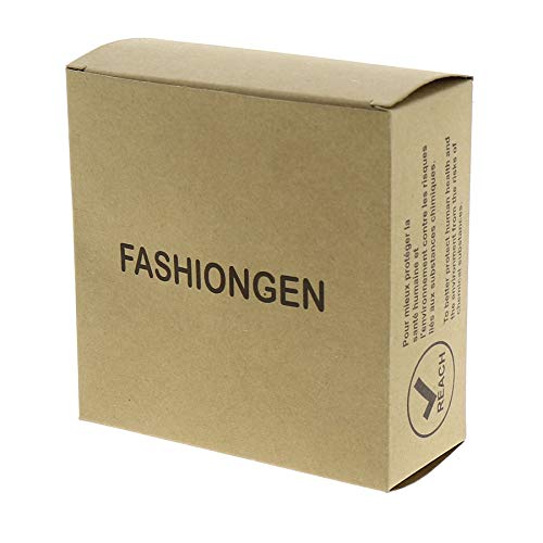 FASHIONGEN - Premium Durable Genuine Italian-Made Leather BELT for Women, FLORDELIS4