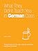 What They Didn't Teach You in German Class: Slang Phrases for the Cafe, Club, Bar, Bedroom, Ball Game and More (Dirty Everyday Slang)