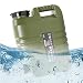 Botiniv Contenitore per l'acqua con Rubinetto - Secchio da Campeggio per Lo stoccaggio dell'Acqua con Un utile Rubinetto Girevole a Maniglia - Caraffe per l'acqua da Campeggio Lattina