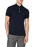  Tommy Hilfiger Herren CORE Tommy Slim Polo Poloshirt, Blau (Sky Captain 403), Medium