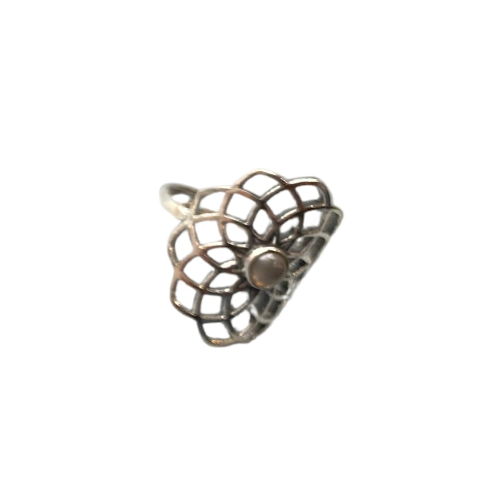 VIE Crown Chakra Ring, Rose Quartz