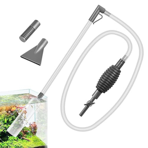 lomdung Sifone per Acquario Manuale - Cambio Acqua e Pulizia Ghiaia