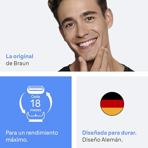 Miniatura 4 de Braun Series 3 Recambio para Afeitadora Eléctrica Hombre, 21B, Negro