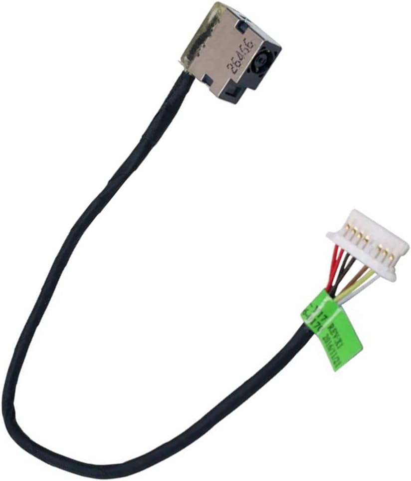 Compatible for DC Power Jack Cable HP 15-BW SERIES 15-bw000 Charging Port Connector Part DM Laptop DC Power Jack Socket Connector Replacement Charging Port Cable Harness