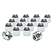 AA Ignition Wheel Spacer Set of 4-4x100 Bolt Pattern - 4x101.6mm Lug Centric 60mm Bore - 1/2x20 Studs 2 Inches Thick - Compatible with EZ GO Club Car Golf Cart - 4x4 to 4x4 Wheel Spacers