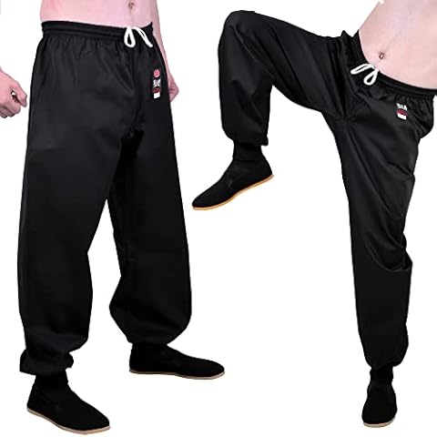 MAR Unisex Kung Fu Trousers with Drawstring Cover