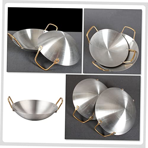 Wok de Acero Inoxidable SOLUSTRE 26 cm miniatura 3