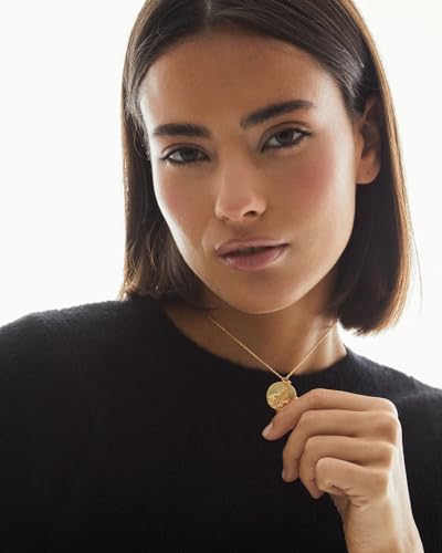 Collar Virgen del Carmen Plata Vermeil para Mujer
