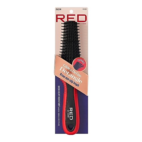 Red by Kiss Detangling Brush for Curly and Afro Hair