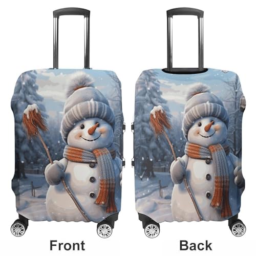 Housse de bagage grand format lavable Bonhomme de neige L - 3