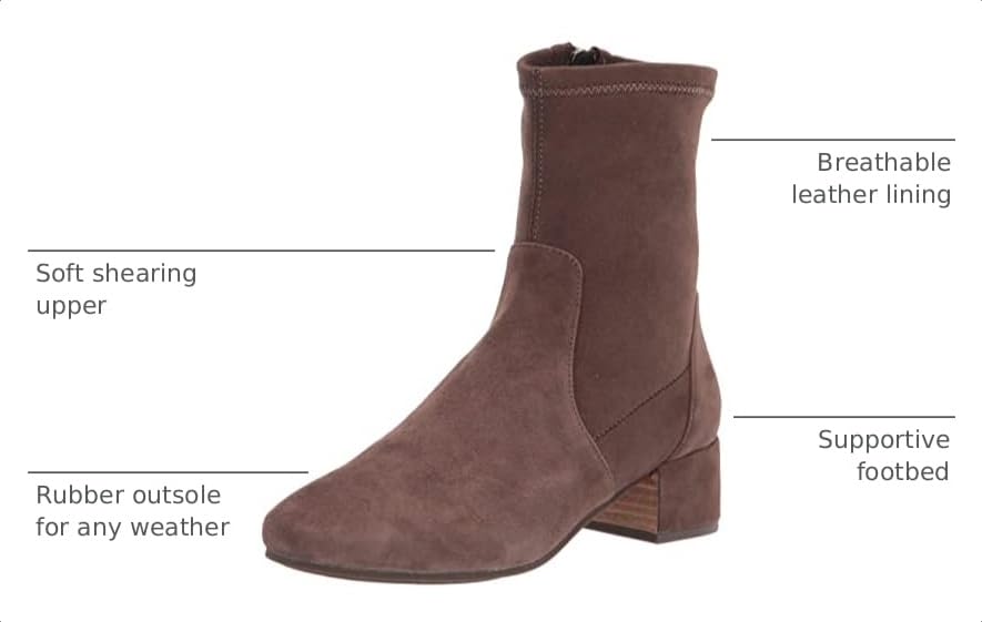Image of Gentle Souls by Kenneth Cole Women's Ella Stretch Ankle Boots